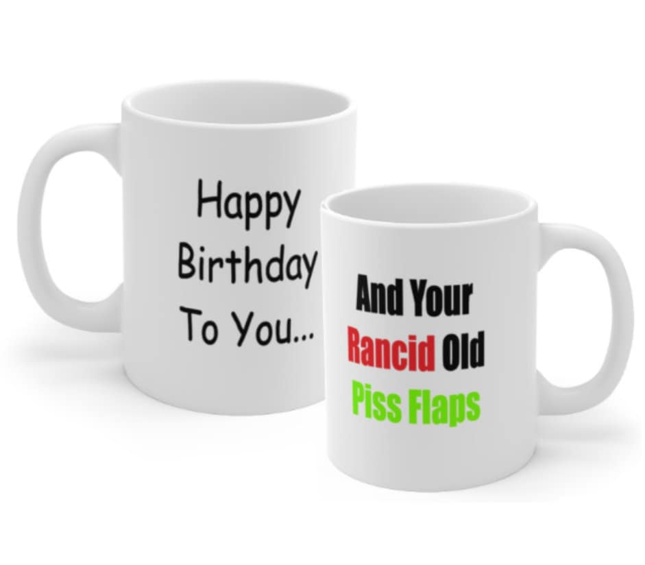 Funny Birthday Gift Mug For Her - Sister Mum Mother Mam Auntie Best Friend BFF Work Mate Colleague Office Gift Secret Santa Christmas Xmas