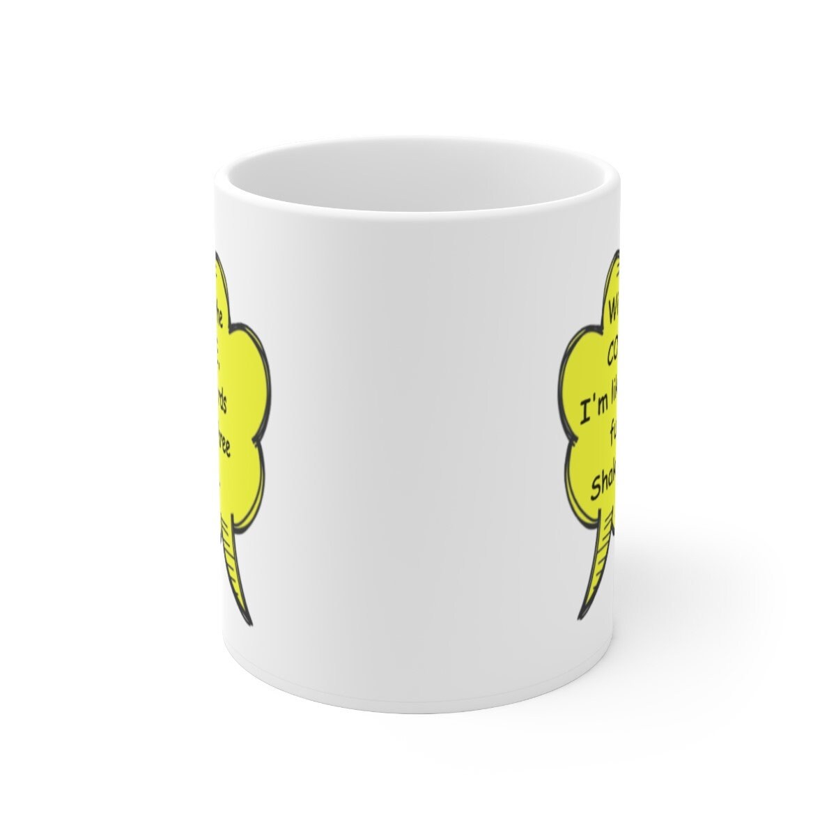 Funny Coffee Mug Gift, Funny New Job Gift, Birthday, Secret Santa Leaving Job, Office Colleague Co-worker Gift Journalist English Writer